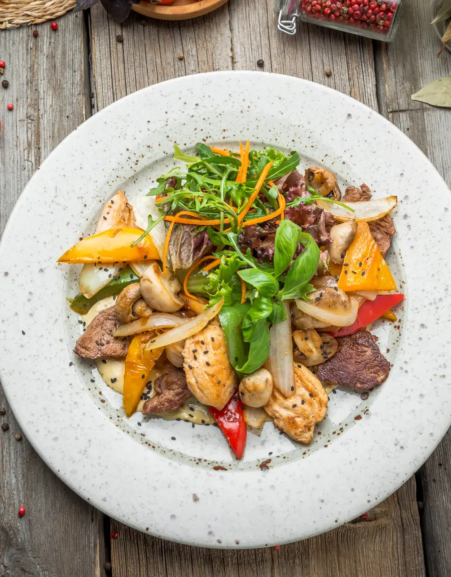 Plat hibiscus restaurant orléans
